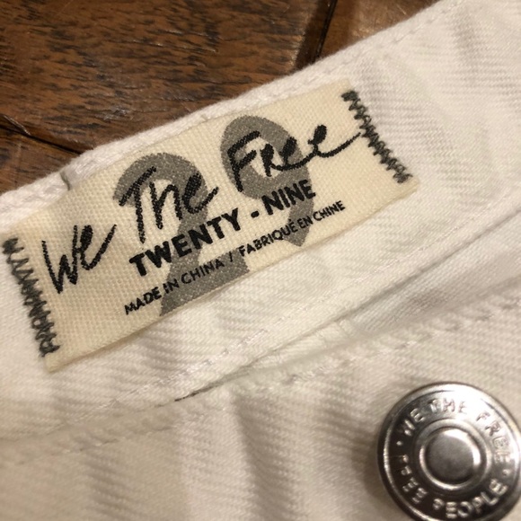 NEW 29 Free People High Rise straight flare jeans - Picture 6 of 16